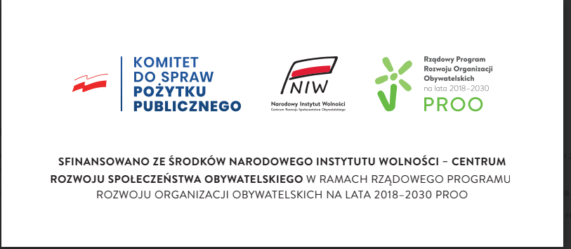 Logotyp dofinansowania PROO