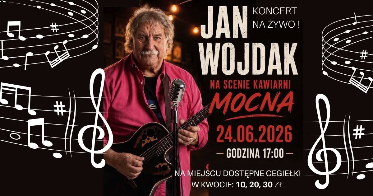 Plakat wydarzenia: Koncert Jan Wojdak